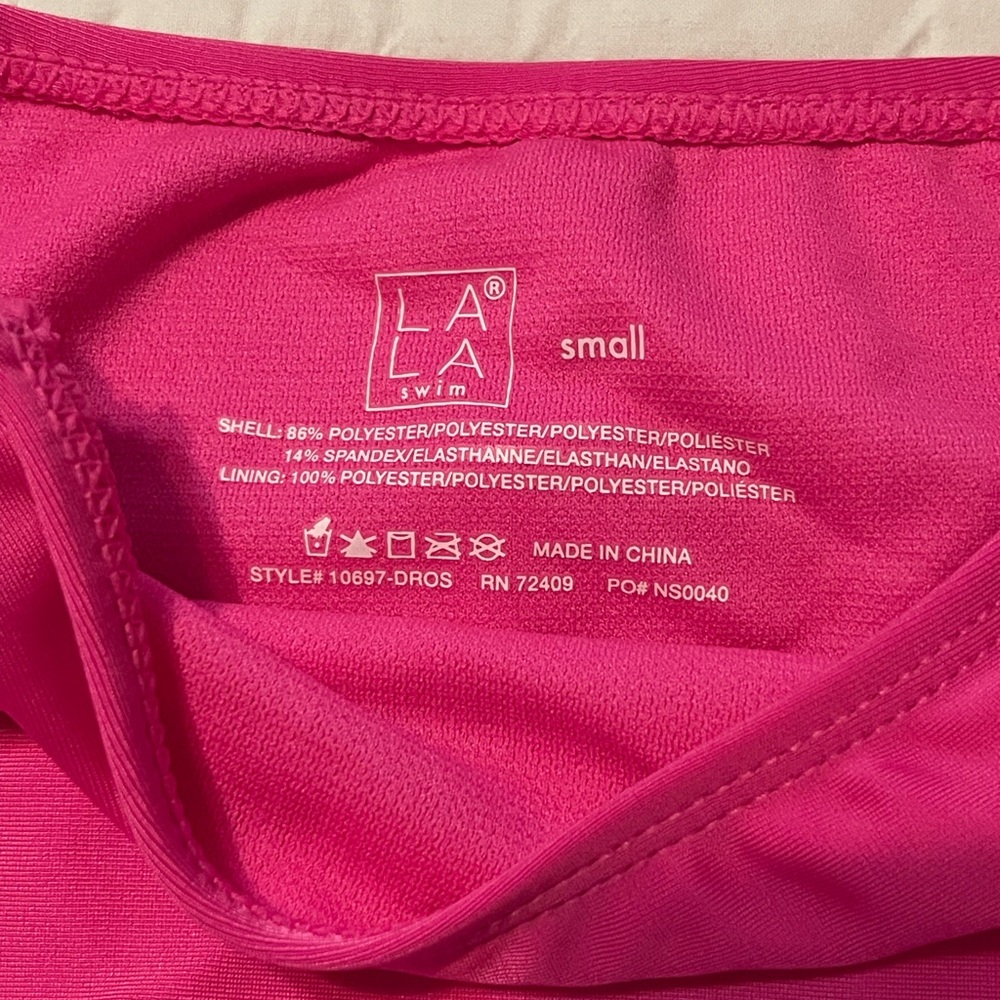 LALA Swim Pink Bikini Set - Picture 4 of 5